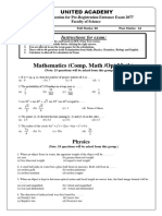 Science Model Question