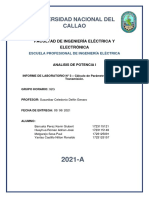 Cálculo de Parámetros de Líneas de Transmisión - LAB#3