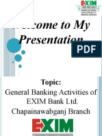 Genaral Banking and Overview of Exim Bank Bangladesh Limited