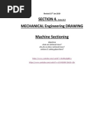 Machine & Assembly Sectioning Exercises 16th Jan 2019