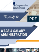 M12 Wage & Salary Administration