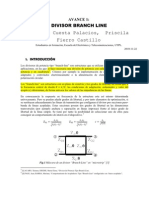 AVANCE I Divisor Branch Line