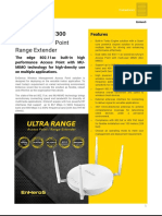 Dual Band AC1300: Indoor Access Point Range Extender