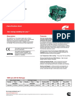 QSK78-G8: Emissions Compliance: EPA Tier 1 at 60 HZ