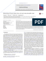 Hydrometallurgy: Yang Qu, Bin Lian, Binbin Mo, Congqiang Liu