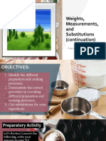 Weights, Measurements, and Substitutions Day2