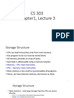 CS 303 Chapter1, Lecture 3