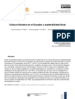 Cultura - Tributaria - en - El - Ecuador - y - La - Sostenibilid Fiscal 2019