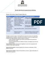 Plan Remedial Primer Ciclo Operaciones Básicas 2 A