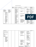 Nursing Care Plan (NCP)