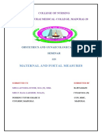 O@g Maternal and Fetal Mesures Content