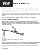 Rexer Automatic Machine Gun