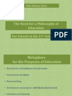 Need For A Philosophy of Education in 21st Century Schools