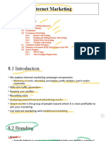 Chapter 8, Internet Marketing: Outline 8