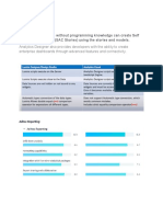 First, Business Users Without Programming Knowledge Can Create Self Service Dashboards (SAC Stories) Using The Stories and Models