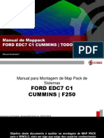 Manual Padrões de Mapas Ford e VW Motores Cummins Edc7 Todos