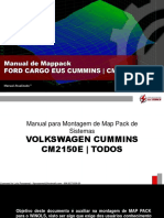 Manual Padrões de Mapas VW Motores Cummins Cm2150e Todos