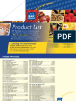 BFP Product List