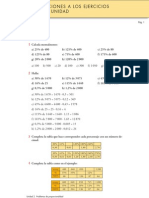 Ejercicios de Proporcion