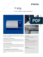 Milkoscan Ft2: Purpose Built Ftir Unit For Reliable Analysis Operations