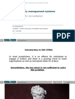 ISO 37001 Anti-Bribery Management Systems: Guidelines For Accreditation