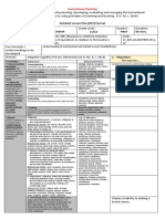 Detailed Lesson Plan (DLP) Format: Instructional Planning