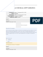 Investigaciones Examen 1 - Desarrollo Rural