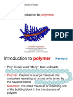 Introduction of Polymer