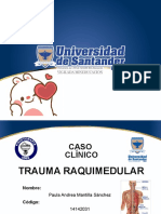 Trauma Raquimedular Caso Carlos Parra