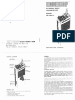 Radio Stanica Sommerkamp TS-5632 DX I TS-5612 - Manual