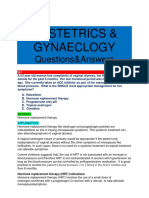 Obstetrics - Gynaecology