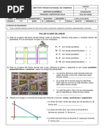 Taller Clases de Lineas