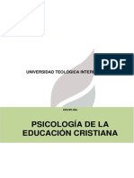 Uti Psicologia de La Educacion Cristiana