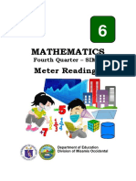 Mathematics: Meter Readings