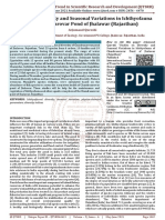 Studies On Diversity and Seasonal Variations in Ichthyofauna of Chandrasarovar Pond of Jhalawar Rajasthan