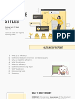 Reference Styles 101 (Jacir Bebing)