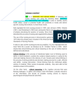 Ii. Week 1 Module: Learning Content: Standards of Nursing Practice