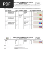 Informe de Actividades Realizadas Por Docentes en La Semana de Activismo en Contra de La Violencia Hacia La Mujer