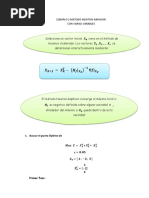 Ejemplo 2 Metodo Newton-Raphson Con Varias Varables