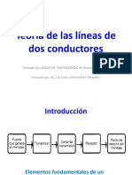 Teoría de Las Líneas de Dos Conductores