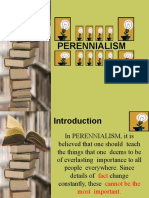 Perennialism REPORT