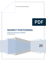 Market Positioning - Sahilpatel