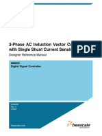 3-Phase AC Induction Vector Control Drive With Single Shunt Current Sensing - Freescale