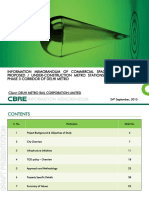 CBRE Draft Valuation Report - DMRC