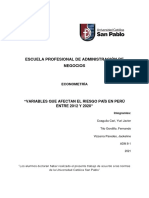 Modelo Ecónometrico Riesgo Pais (Final)