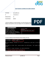 Oracle Rman Backup Based Cloning On Same Host-2