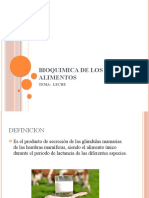 Bioquimica de Los Alimentos (Leche)