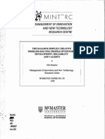 Basadur Simplex Problem Solving Process