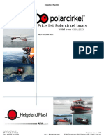 Polar Cirkel - Pricelist Boat Engl - 2015