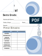 6to Grado - Bimestre 1